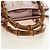 Borsa a Mano GUCCI Bamboo in Pelle 3way Oro Rosa 841488 Auth 185846SM D'oro - vista 7