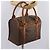 LOUIS VUITTON Monogram Sac Chasseur 30 Boston Bag LV Auth 188014 Monogramma - vista 24