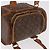 LOUIS VUITTON Monogram Sac Chasseur 30 Boston Bag LV Auth 188014 Monogramma - vista 6