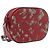 Borsa a tracolla GUCCI GG Supreme in PVC Rosso Argento 409535 Auth am11964V