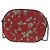 Borsa a tracolla GUCCI GG Supreme in PVC Rosso Argento 409535 Auth am11964V - vue 3