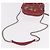 Borsa a tracolla GUCCI GG Supreme in PVC Rosso Argento 409535 Auth am11964V - vue 7