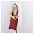 Miu Miu Tote Bag Leder Rot Auth ka4953A - Ansicht 21