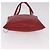 Miu Miu Tote Bag Leder Rot Auth ka4953A - Ansicht 5