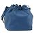 Borsa a Spalla LOUIS VUITTON Epi Petit Noe Blu M44105 LV Auth 188537