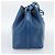 Borsa a Spalla LOUIS VUITTON Epi Petit Noe Blu M44105 LV Auth 188537 - vista 3