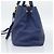Borsa PRADA Vittero Dino Leather 2way Blu Oro Auth 188726 D'oro - vista 4