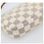 LOUIS VUITTON Damier Azur Pochette Accessoires Pouch N51986 LV Auth 188944 - vista 16