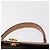 Céline Borsa CELINE Macadam Canvas PVC Pelle Marrone Oro Auth bs35662 D'oro - vista 14
