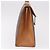 Céline Borsa CELINE Macadam Canvas PVC Pelle Marrone Oro Auth bs35662 D'oro - vista 4