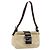 FENDI Zucca Canvas Mamma Baguette Borsa a Spalla Beige Argento Auth 187318A