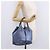 Autre Marque Borsa Reversibile TIFFANY&Co. in Pelle Scamosciata Blu Autentica 189384 - vista 19