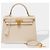 Hermès Borsa HERMES Kelly 28 in Pelle Bianca - 103686 Bianco - vista 2