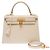 Hermès Borsa HERMES Kelly 28 in Pelle Bianca - 103686 Bianco - vista 3