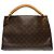 Borsa LOUIS VUITTON Artsy in Toile Marrone - 103665 - vista 4