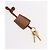 Céline Borsa Boston CELINE in Tela Macadam PVC Pelle Marrone Oro Auth fm5376 D'oro - vista 12