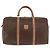 Céline Borsa Boston CELINE in Tela Macadam PVC Pelle Marrone Oro Auth fm5376 D'oro - vista 13