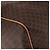 Céline Borsa Boston CELINE in Tela Macadam PVC Pelle Marrone Oro Auth fm5376 D'oro - vista 14