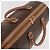 Céline Borsa Boston CELINE in Tela Macadam PVC Pelle Marrone Oro Auth fm5376 D'oro - vista 6
