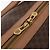 Céline Borsa Boston CELINE in Tela Macadam PVC Pelle Marrone Oro Auth fm5376 D'oro - vista 9