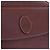 Borsa a tracolla CARTIER Must Line Pelle Bordeaux Oro Auth ka4870 D'oro Bordò - vista 15