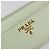 Monedero PRADA de piel Saffiano Verde Menta Oro Auth 187154 Dorado - vista 17