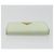 Monedero PRADA de piel Saffiano Verde Menta Oro Auth 187154 Dorado - vista 6
