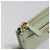 Monedero PRADA de piel Saffiano Verde Menta Oro Auth 187154 Dorado - vista 9