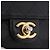 CHANEL Matelasse Chain Shoulder Bag Lamb Skin Black Gold CC Auth 187256SAM Preto Dourado - vista 18