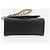 CHANEL Matelasse Chain Shoulder Bag Lamb Skin Black Gold CC Auth 187256SAM Preto Dourado - vista 5
