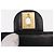 CHANEL Matelasse Chain Shoulder Bag Lamb Skin Black Gold CC Auth 187256SAM Preto Dourado - vista 9