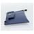 Saffiano Clutch PRADA Safiano Blu Oro Auth BA13647V D'oro - vista 3