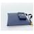 Saffiano Clutch PRADA Safiano Blu Oro Auth BA13647V D'oro - vista 4