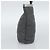 CHANEL Hand Pouch Choco Bar Borsa a Mano Nylon Grigio Argento CC Auth BA13593A Marrone - vista 3