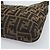 FENDI Zucca Canvas Mamma Baguette Shoulder Bag Black Brown Auth 189068V Marrone Nero - vista 15