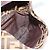 FENDI Zucca Canvas Mamma Baguette Shoulder Bag Black Brown Auth 189068V Marrone Nero - vista 18
