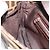 FENDI Zucca Canvas Mamma Baguette Shoulder Bag Black Brown Auth 189068V Marrone Nero - vista 19