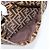 FENDI Zucca Canvas Mamma Baguette Shoulder Bag Black Brown Auth 189068V Marrone Nero - vista 22