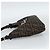 FENDI Zucca Canvas Mamma Baguette Shoulder Bag Black Brown Auth 189068V Marrone Nero - vista 3