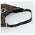 FENDI Zucca Canvas Mamma Baguette Shoulder Bag Black Brown Auth 189068V Marrone Nero - vista 7