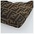 FENDI Zucca Canvas Mamma Baguette Shoulder Bag Black Brown Auth 189068V Marrone Nero - vista 9