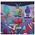 Hermès Sciarpa HERMES Carre90 in seta "LES FOLIES DU CIEL" Blu Autentica 188021 - vista 3