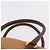 Borsa LOEWE Anagram in Pelle Giallo Oro Auth 188471A D'oro - vista 14