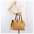 Borsa LOEWE Anagram in Pelle Giallo Oro Auth 188471A D'oro - vista 24
