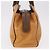 Borsa LOEWE Anagram in Pelle Giallo Oro Auth 188471A D'oro - vista 3