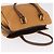 Borsa LOEWE Anagram in Pelle Giallo Oro Auth 188471A D'oro - vista 8