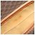 Céline Borsa a tracolla CELINE Macadam Canvas PVC Pelle Marrone Oro Aut 187817 D'oro - vista 10