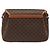 Céline Borsa a tracolla CELINE Macadam Canvas PVC Pelle Marrone Oro Aut 187817 D'oro - vista 2