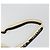 CHANEL Choco Bar Shoulder Bag Lamb Skin White Gold CC Auth yk20586 Bianco D'oro - vista 14