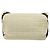 CHANEL Choco Bar Shoulder Bag Lamb Skin White Gold CC Auth yk20586 Bianco D'oro - vista 2